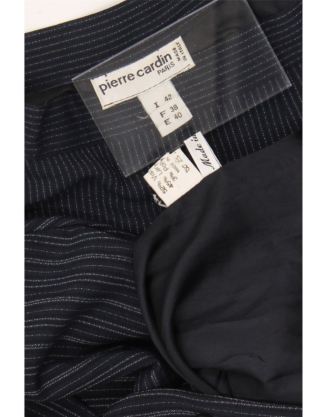 PIERRE CARDIN Ženski dvodijelni set suknji IT 42 srednje W25 L20 tamnoplava