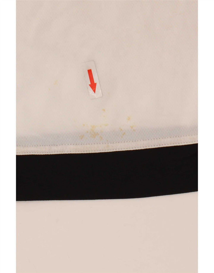 Adidas muška Climalite majica kratkih rukava Medium White Colourblock Poliester