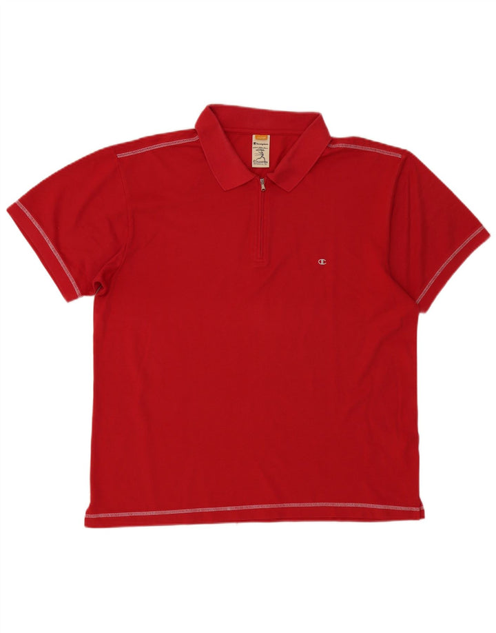 Champion muška polo majica XL crveni pamuk