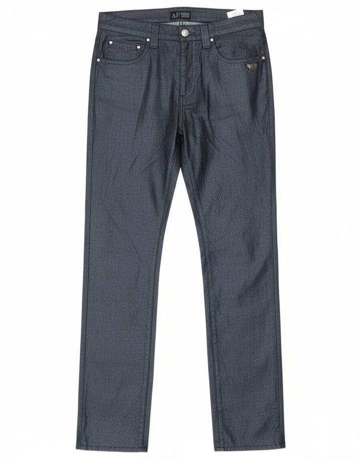 Armani ženske uske traperice W29 L32 tamnoplavi pamuk