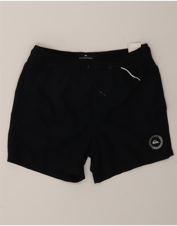 Quiksilver kratke kupaće hlače za dječake 11-12 godina srednje crne poliesterske