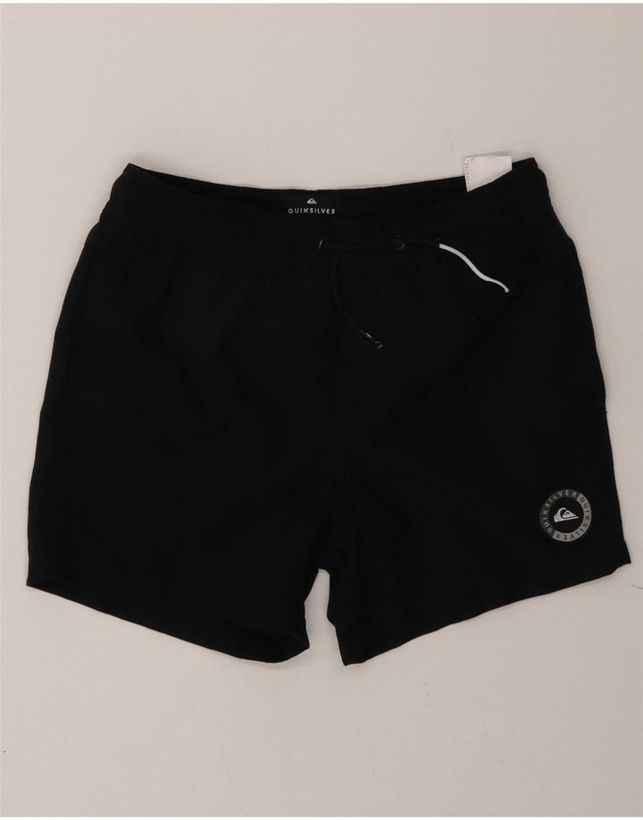 Quiksilver kratke kupaće hlače za dječake 11-12 godina srednje crne poliesterske