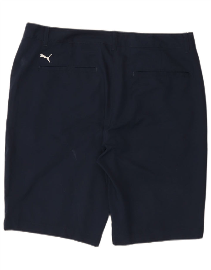 Puma muške chino kratke hlače W34 veliki tamnoplavi poliester