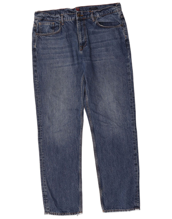 Crew Clothing Muške ravne traperice W36 L32 Plave