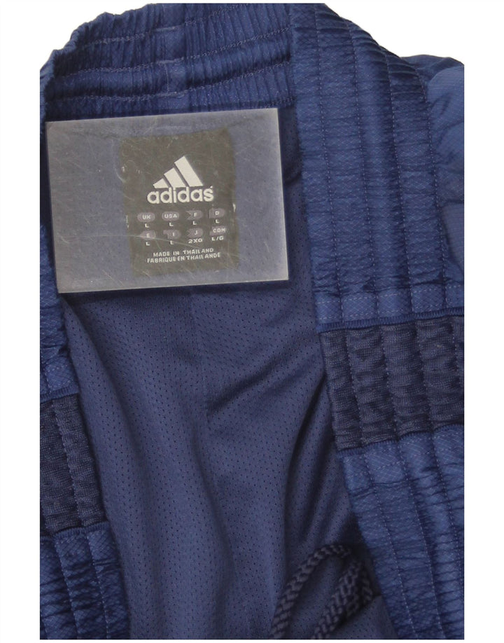 Adidas muške sportske kratke hlače velike tamnoplave poliesterske boje