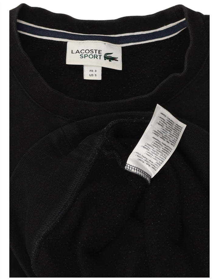 Lacoste muški džemper veličine 3 mali crni pamuk