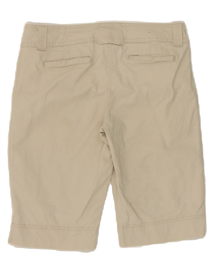 MOSSIMO Womens Stretch Chino Shorts US 8 Medium W32 Beige Cotton Vintage Mossimo and Second-Hand Mossimo from Messina Hembry 