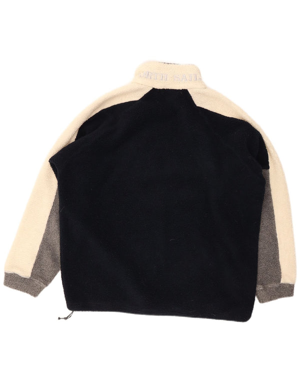 NORTH SAILS Muški džemper od flisa s izrezom s patentnim zatvaračem XL tamnoplave boje