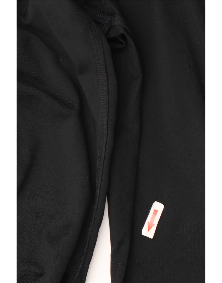 Adidas ženske tajice UK 8/10 male crne poliesterske