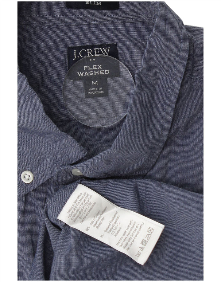 J. CREW Muška uska košulja Srednje tamnoplavi pamuk