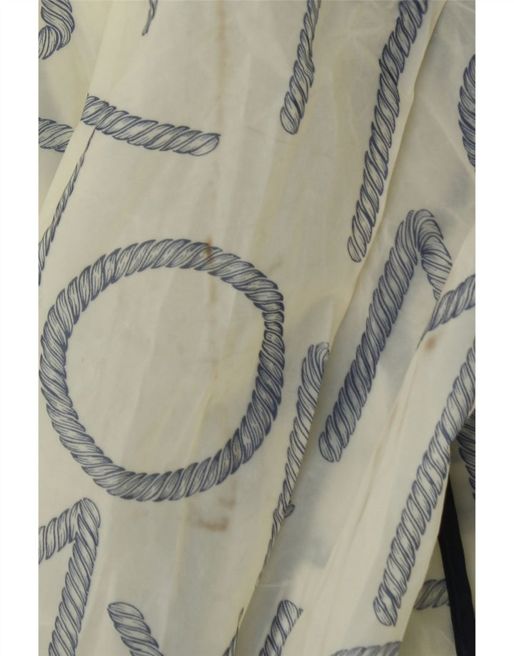 Tommy Hilfiger Ženska grafička kabanica UK 10 Small off white poliuretan