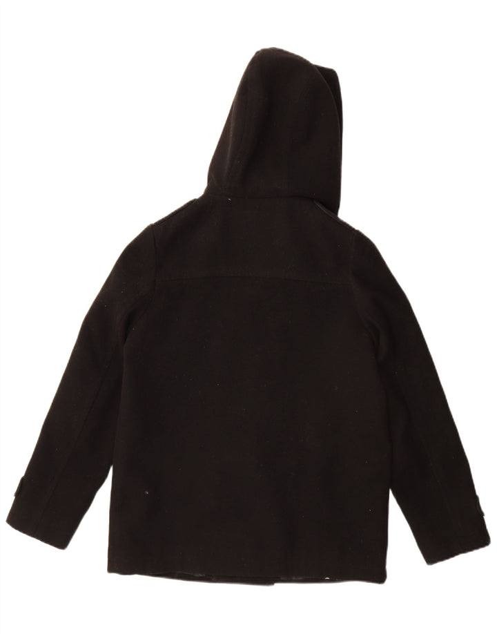 Crni poliesterski kaput s kapuljačom za dječake Monsoon 11-12 godina