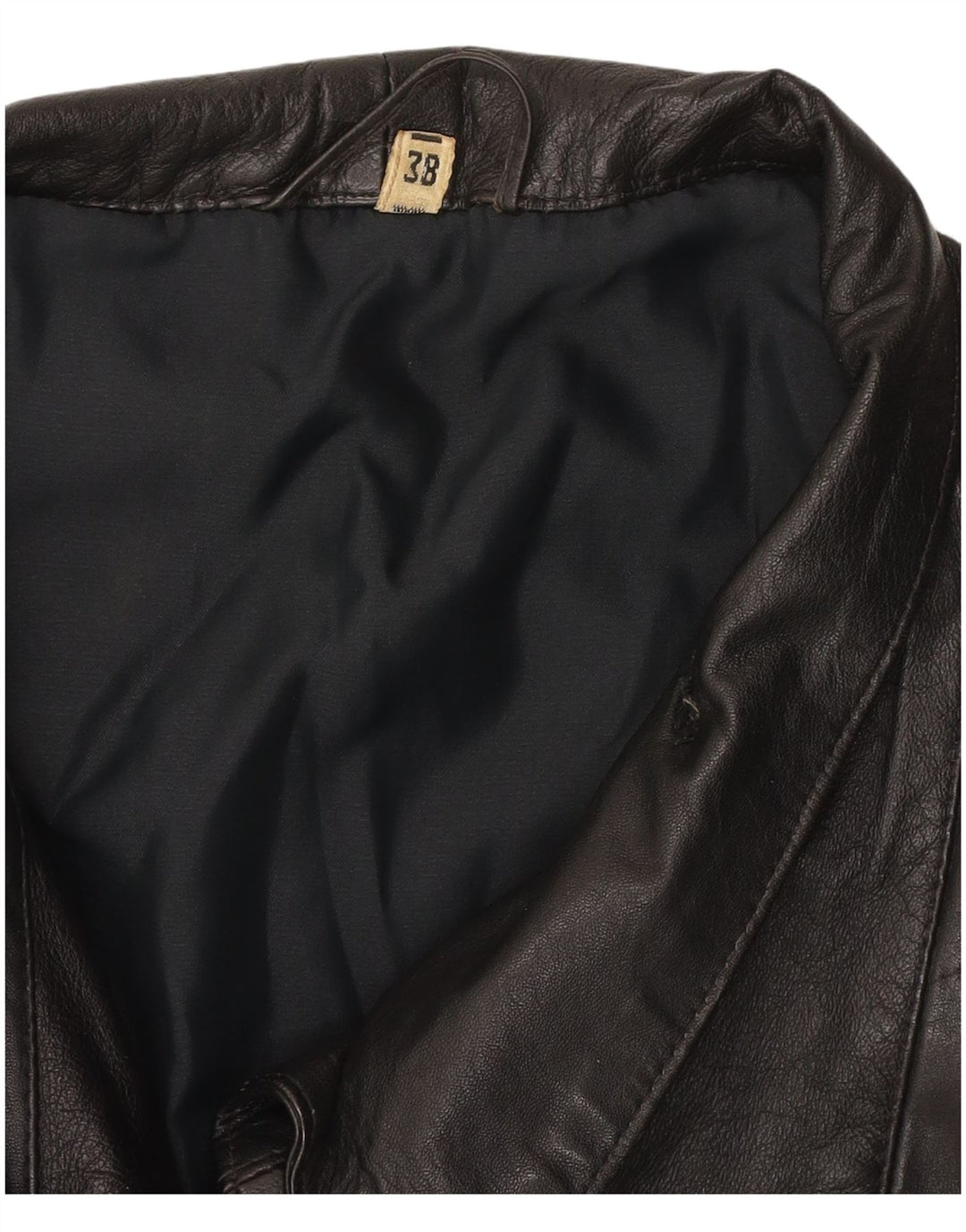 VINTAGE ženska kožna jakna EU 38 srednje crna