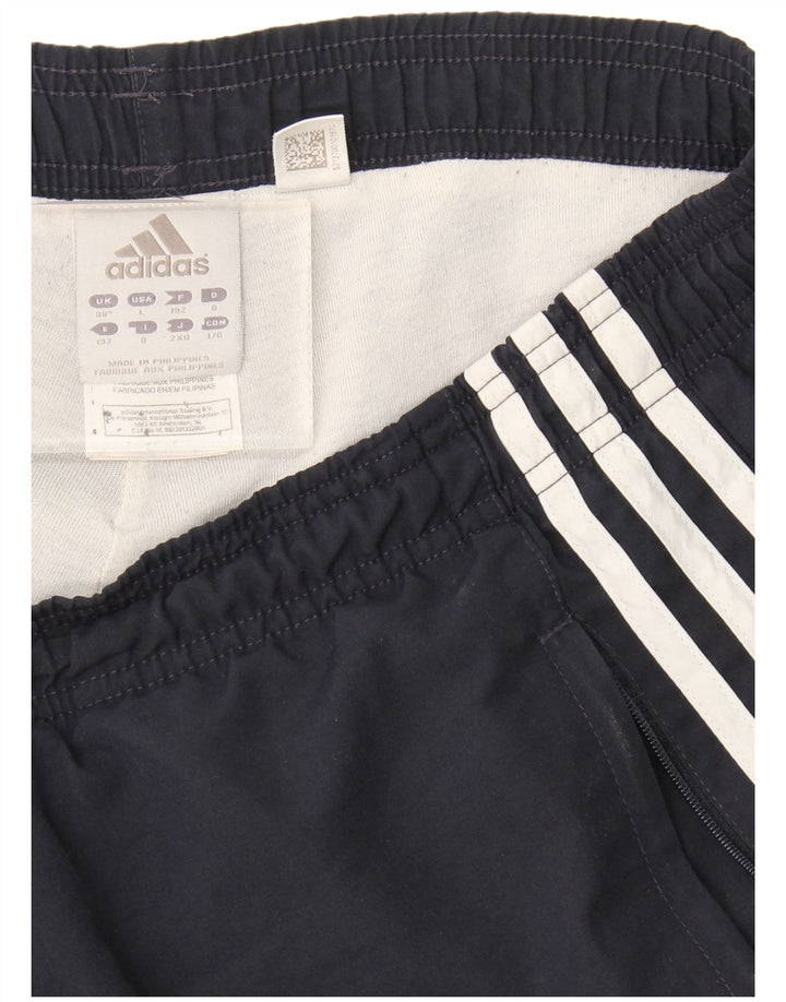 Adidas muške trenirke Hlače Joggers Large tamnoplavi poliester