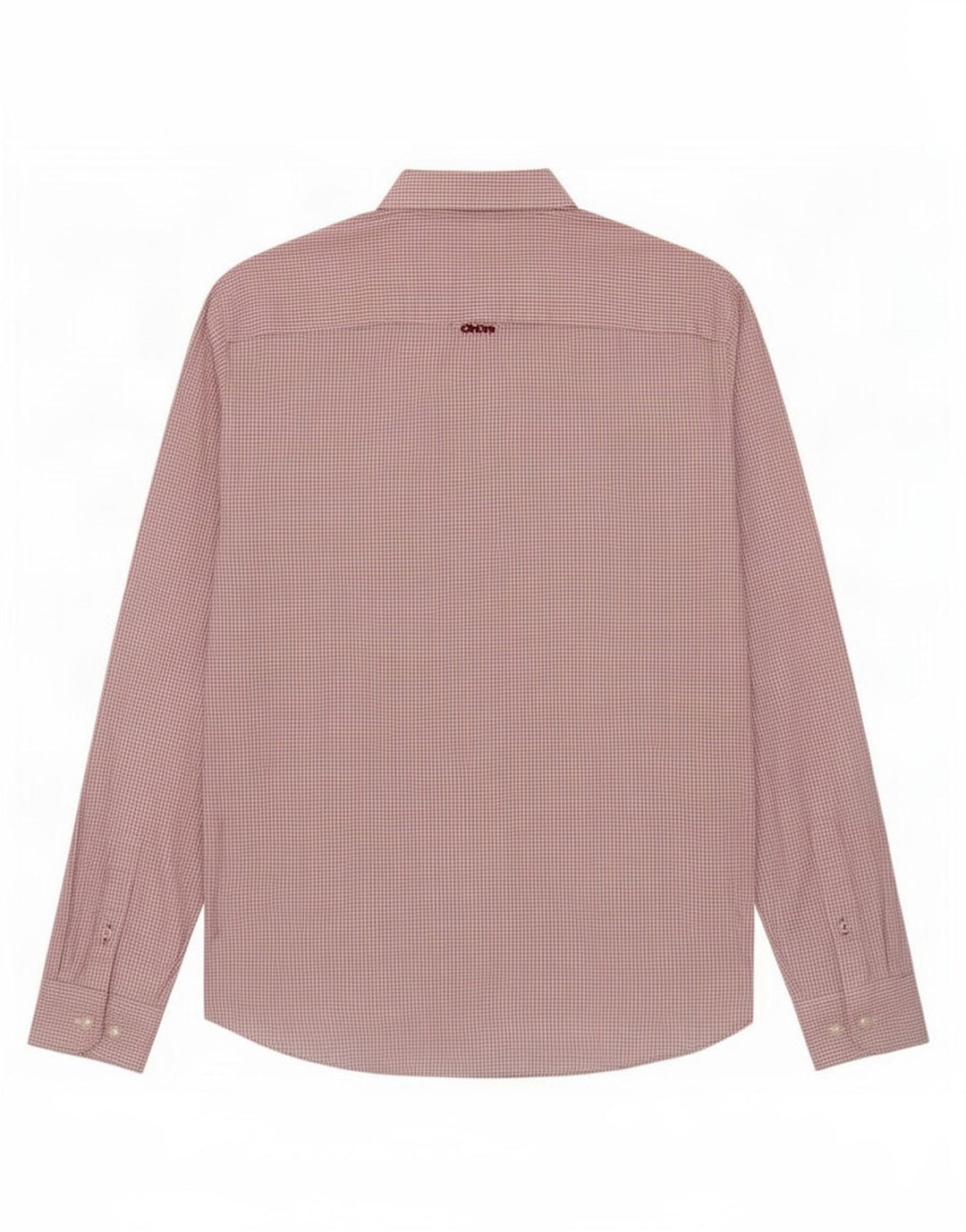 Crew Clothing Muška uska košulja Srednje crvena karirana pamuk