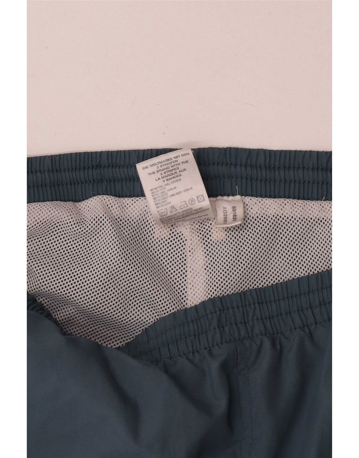Adidas Ženska trenirka Hlače Joggers UK 12 Srednje plavi poliester
