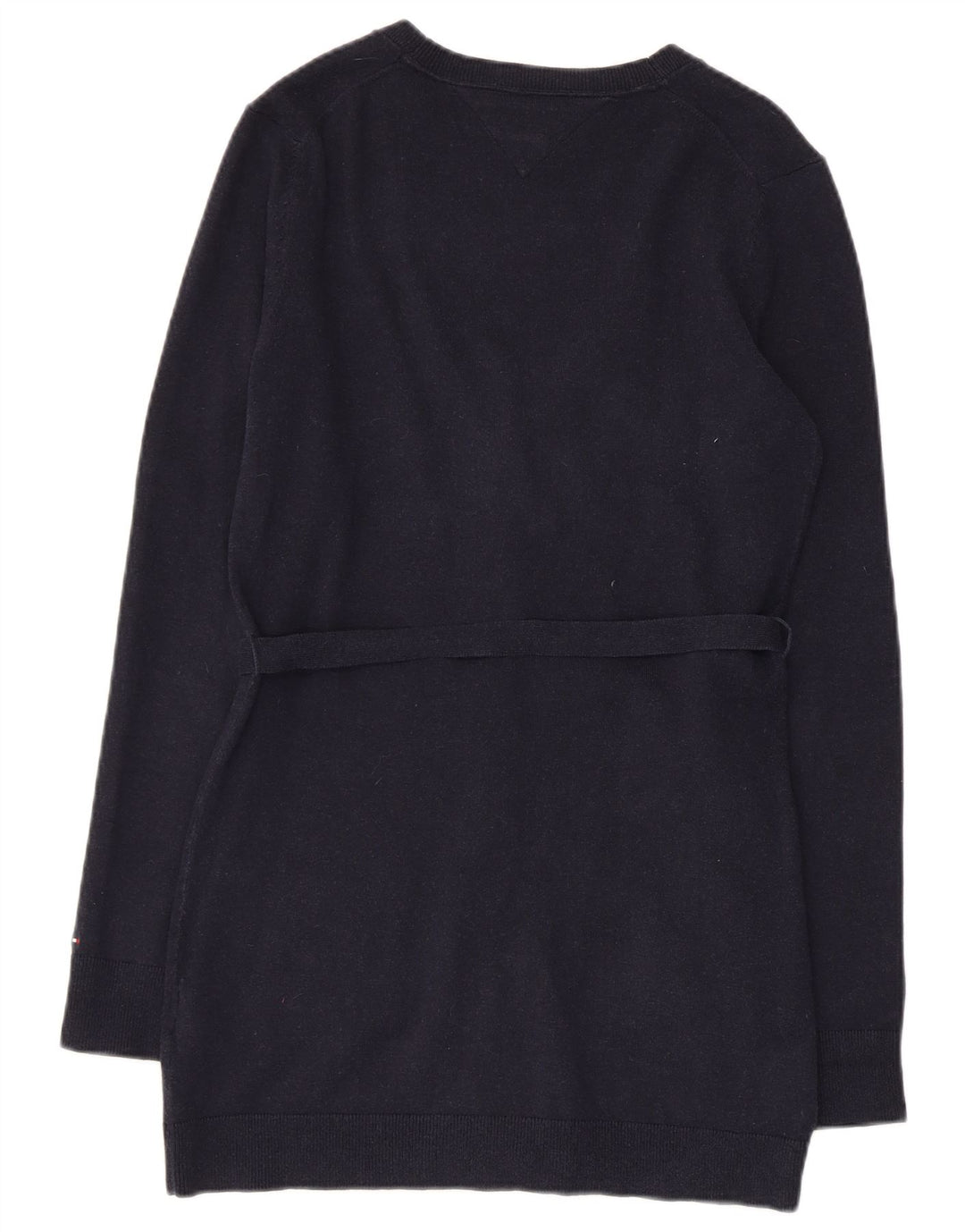 TOMMY HILFIGER Ženski džemper kardigan UK 12 Srednji tamnoplavi pamuk