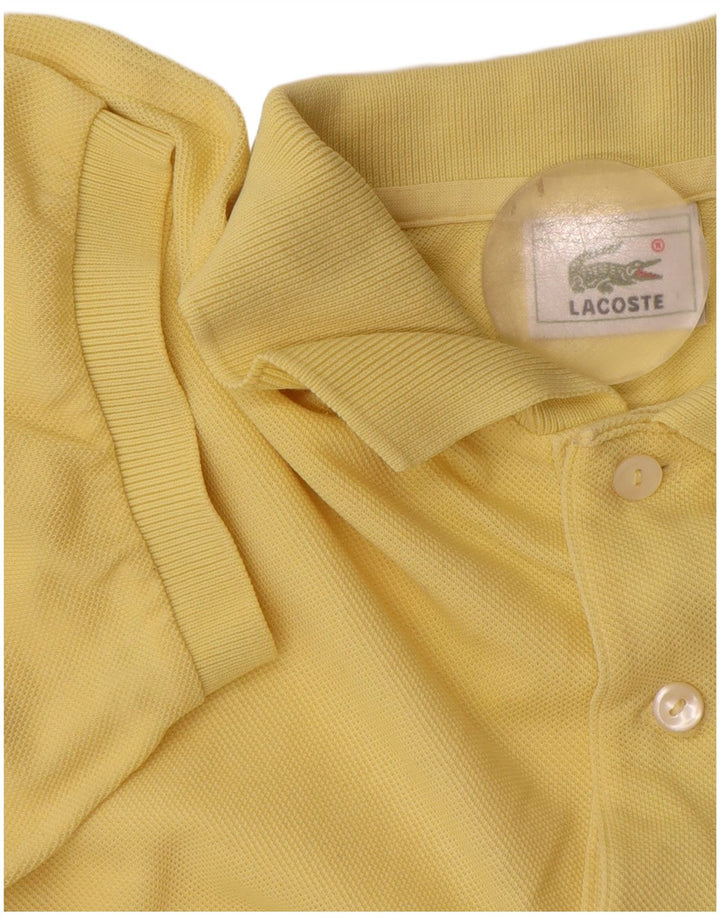 Lacoste muška polo majica veličine 3 mala žuta pamučna