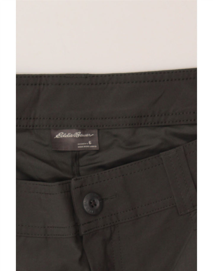 EDDIE BAUER Womens Mini Skirt US 6 Medium W32 Grey Polyester Vintage Eddie Bauer and Second-Hand Eddie Bauer from Messina Hembry 