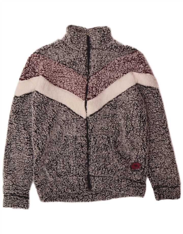 Lotto ženska jakna od flisa UK 18 XL sivi poliester u boji