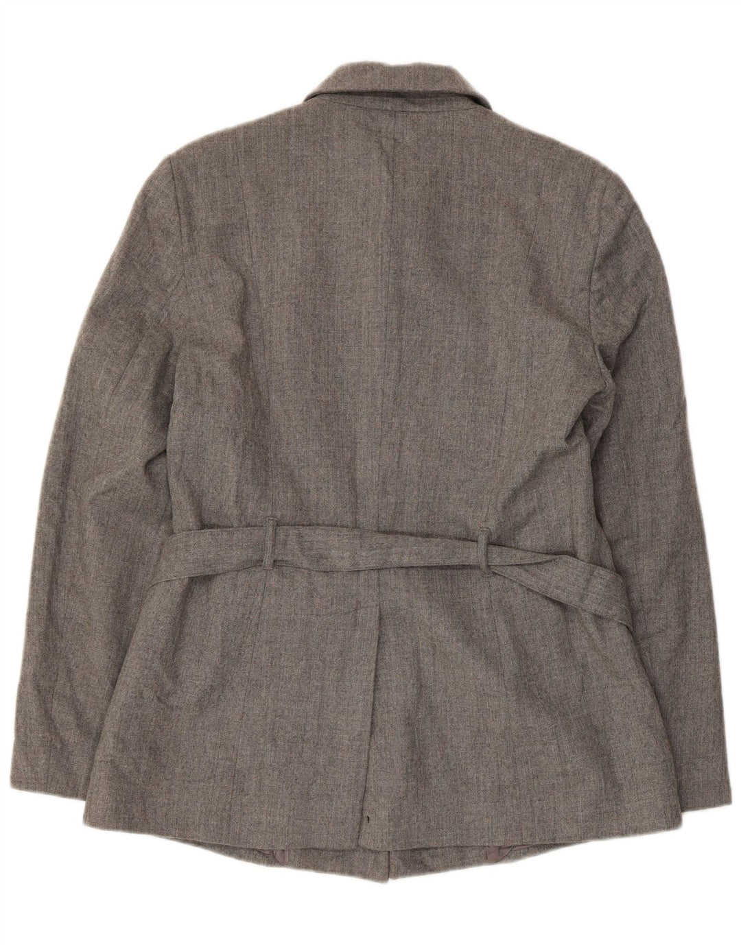 Benetton ženski sako sa 5 gumba IT 44 Srednje siva djevičanska vuna