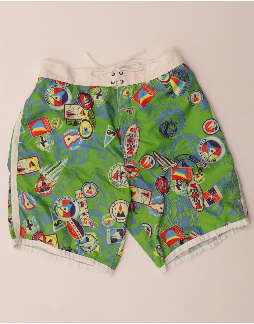 NAVIGARE Muške kratke hlače za plivanje s grafičkim motivima IT 50 Large Green