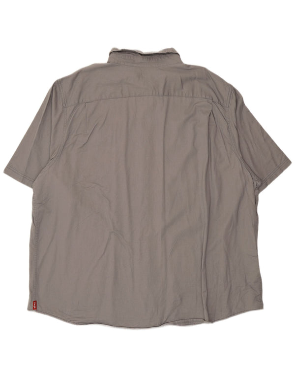 Wrangler muška majica kratkih rukava 3XL sivi pamuk