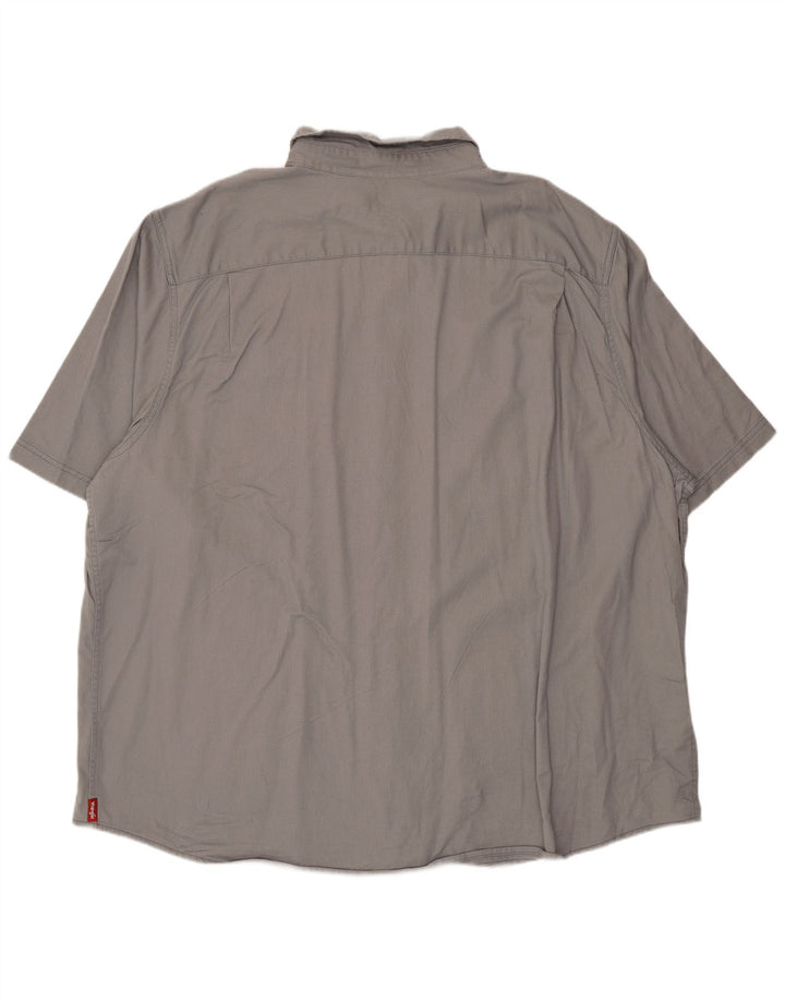 Wrangler muška majica kratkih rukava 3XL sivi pamuk