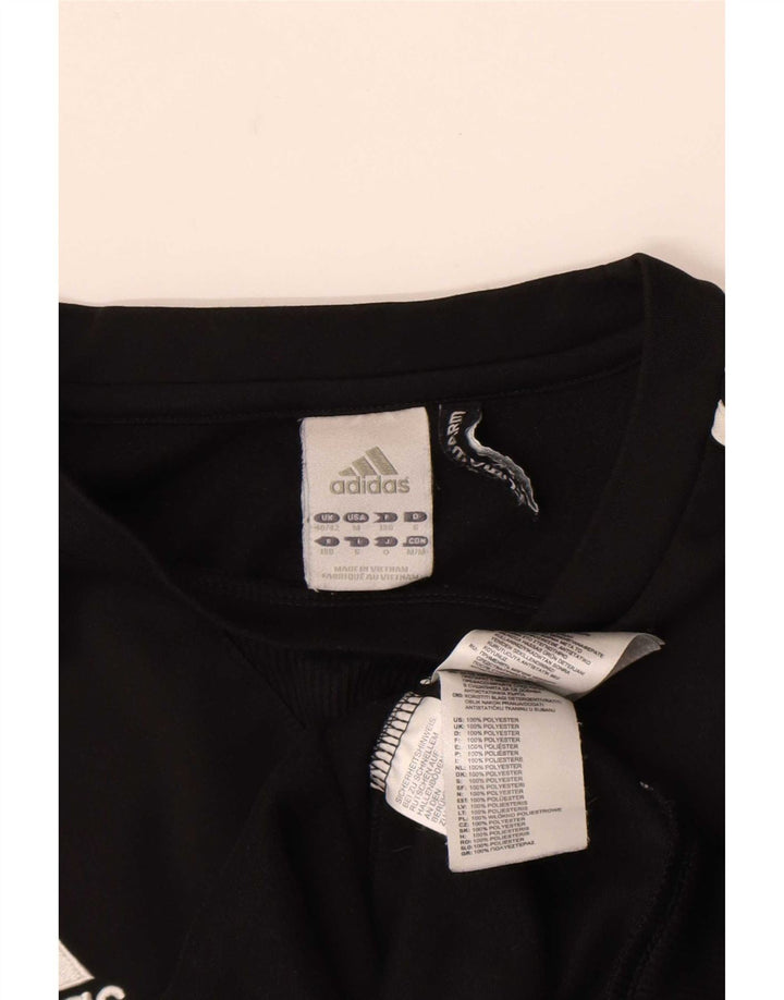 Adidas muški džemper Climalite UK 40/42 srednje crni poliester