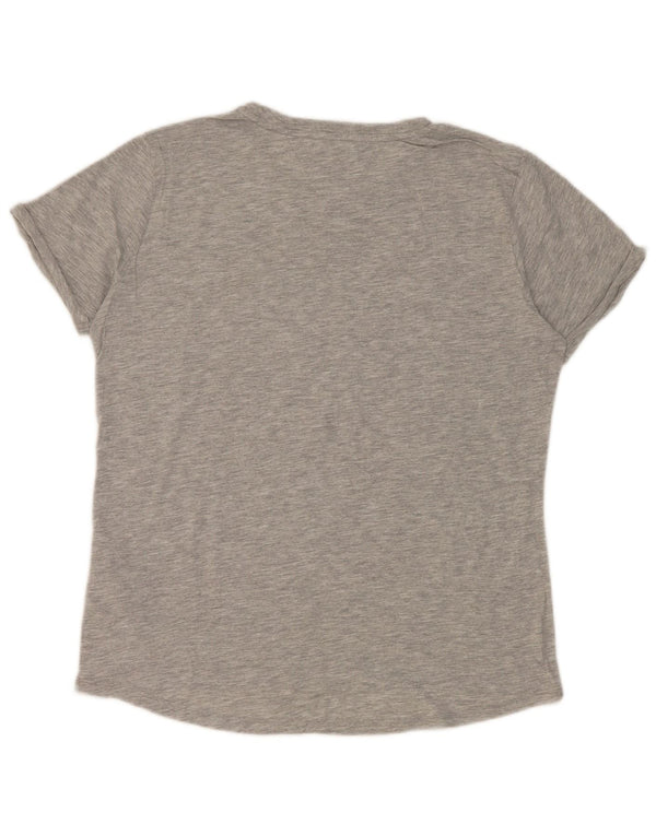 Tommy Hilfiger Ženska majica kratkih rukava s grafičkim motivima UK 10 Small Grey Flected