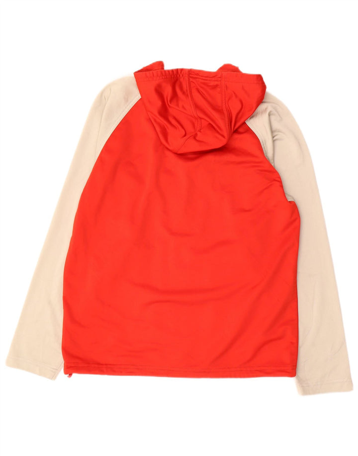 ADIDAS džemper s kapuljačom s patentnim zatvaračem ADIDAS, 13-14 godina, crvena boja