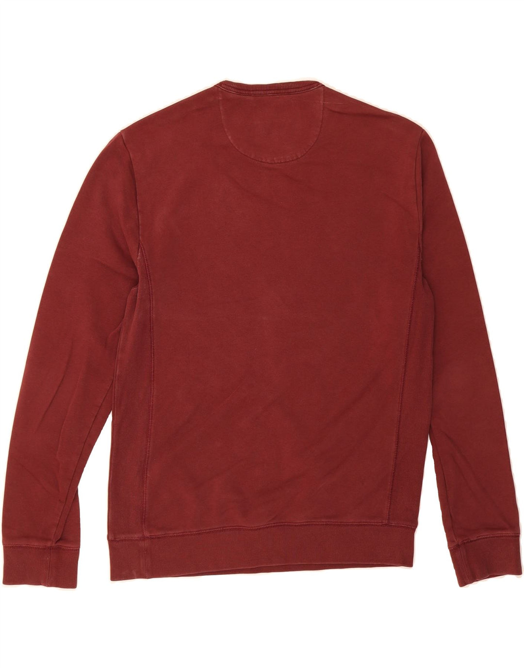 PENGUIN Mens Sweatshirt Jumper Medium Burgundy Vintage Penguin and Second-Hand Penguin from Messina Hembry 