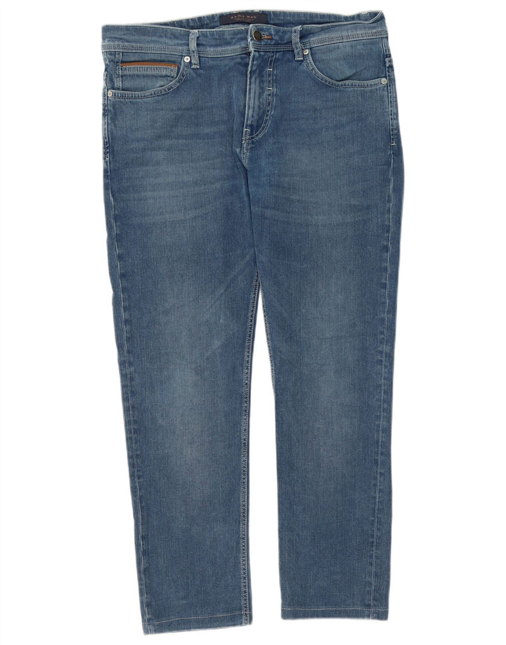 Zara muške uske traperice EU 42 Large W32 L26 Plave