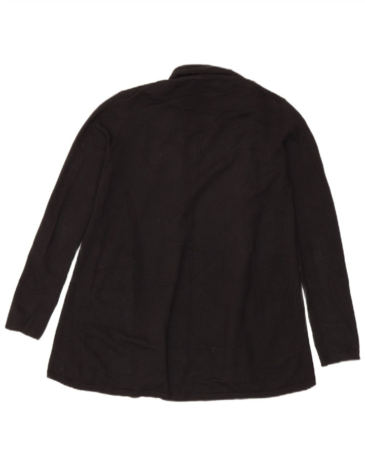 Zara ženski otvoreni kardigan pulover UK 10 Small Black