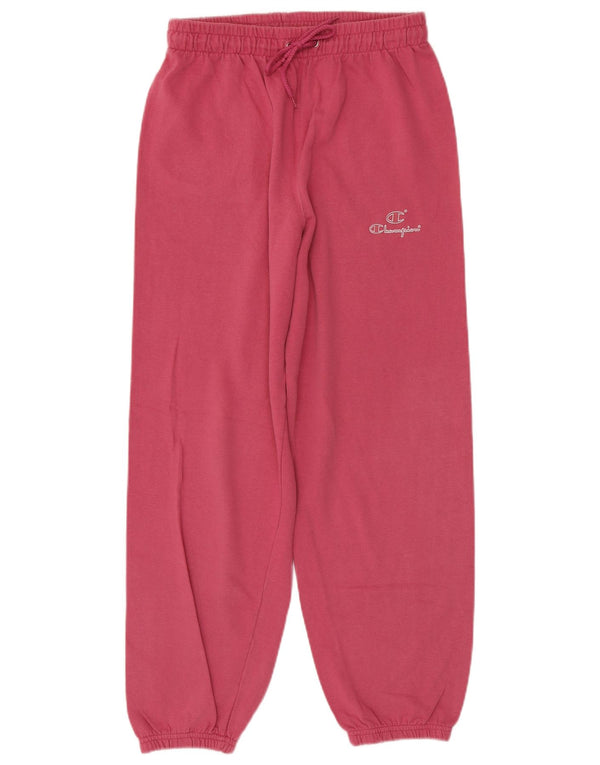 Champion Ženska trenirka Hlače Joggers UK 16 Veliki ružičasti pamuk