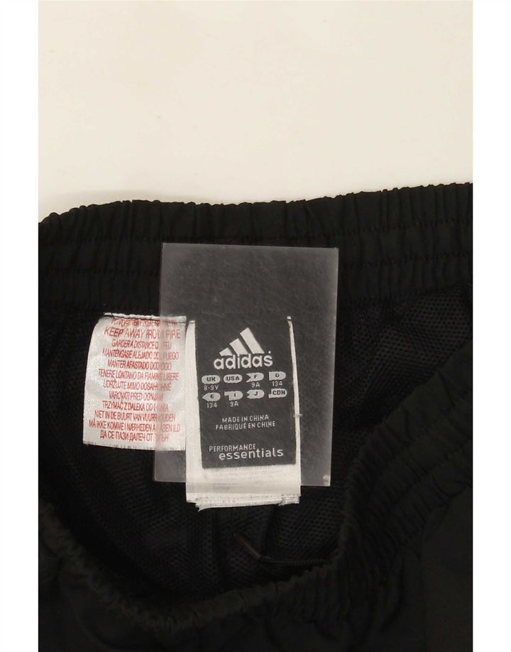 Adidas Hlače za trenirku za dječake 8-9 godina crne od poliestera