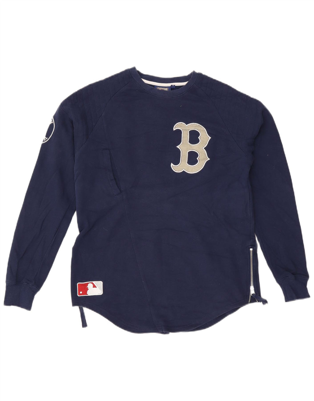 Majestic ženski džemper s grafičkim motivima UK 10 Mali tamnoplavi