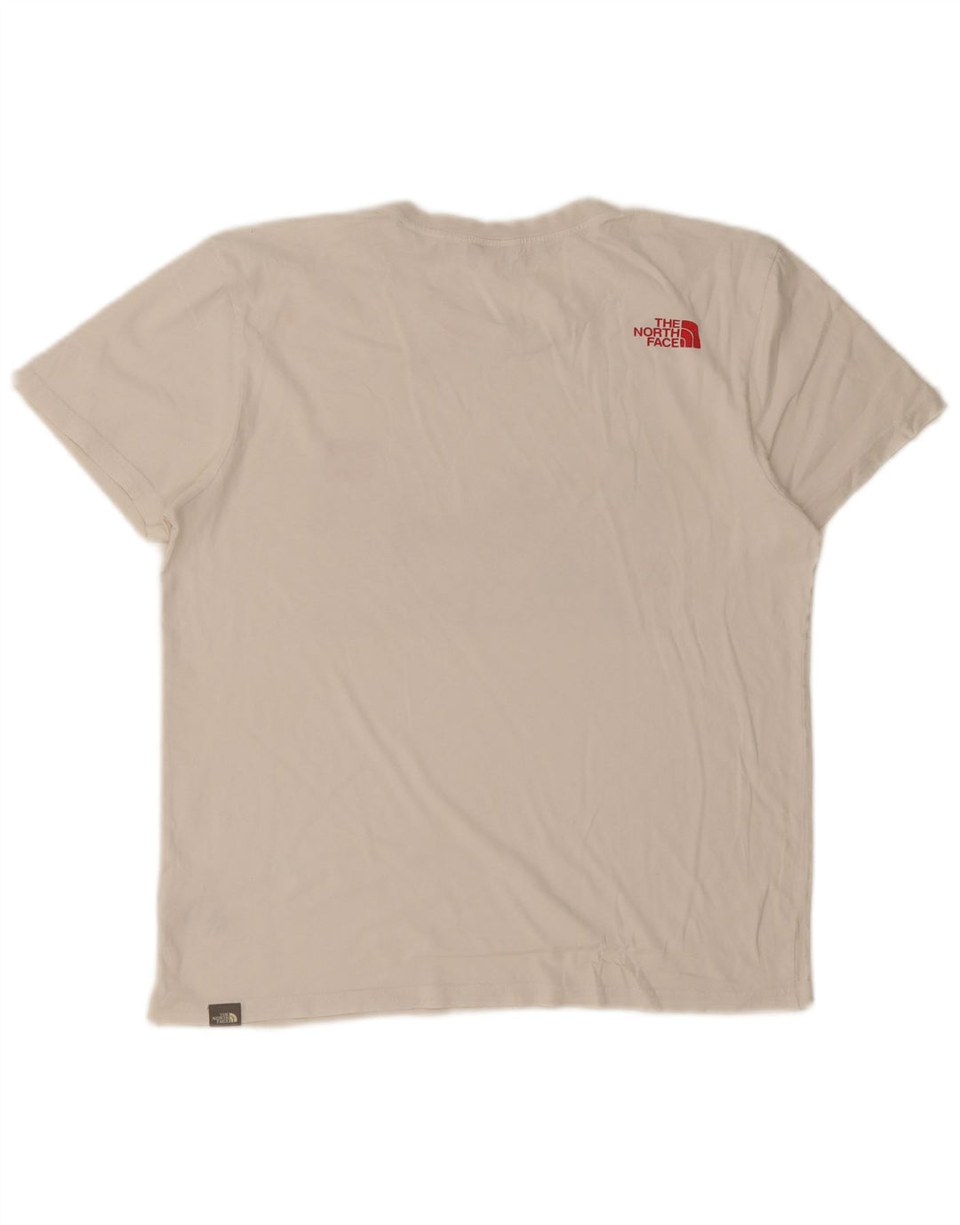 The North Face muška majica kratkih rukava srednje veličine, bijeli pamuk