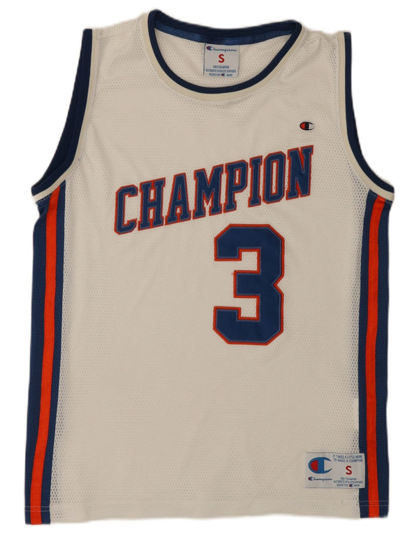 Champion gornji dio muškog grafičkog prsluka mali bijeli poliester u boji