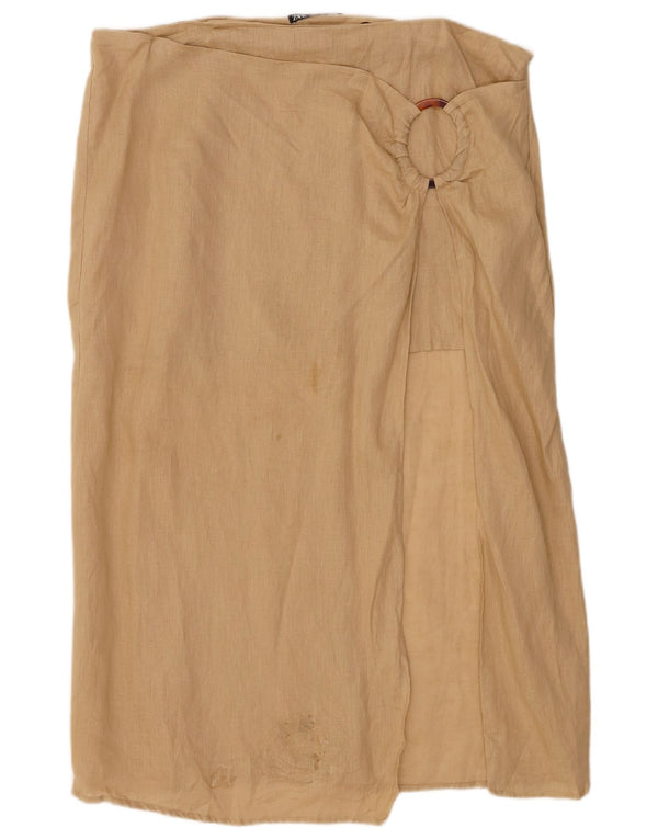 Zara ženska sarong suknja 2XL W34 bež