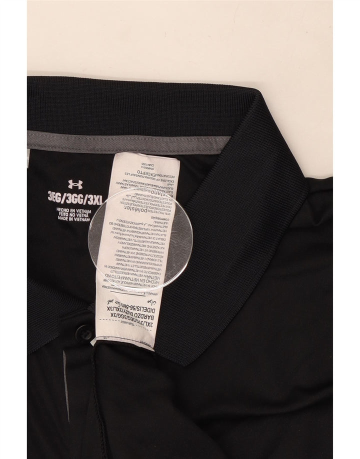 Under Armour muška polo majica 3XL crni poliester