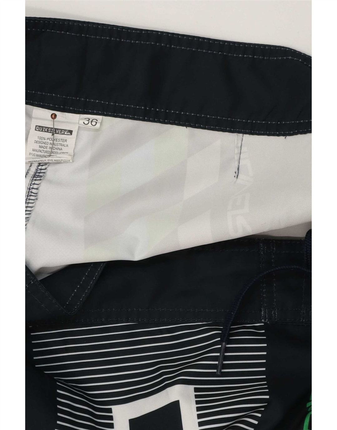 Quiksilver muške kratke hlače za plivanje s grafičkim motivima, velike, višebojne geometrije