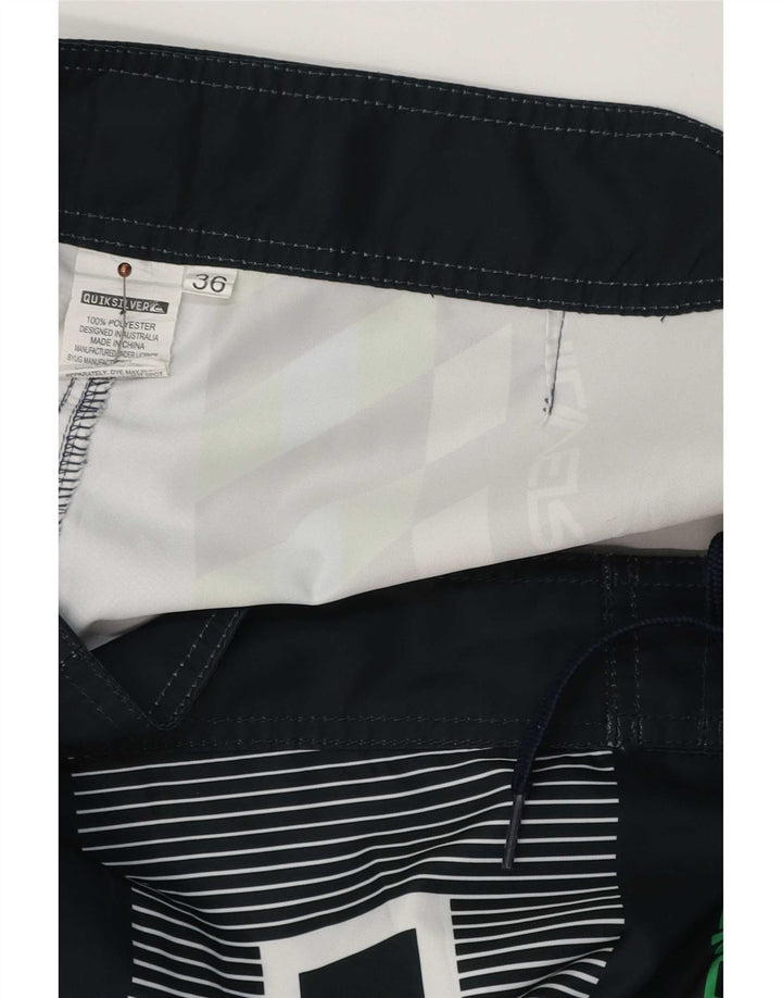 Quiksilver muške kratke hlače za plivanje s grafičkim motivima, velike, višebojne geometrije