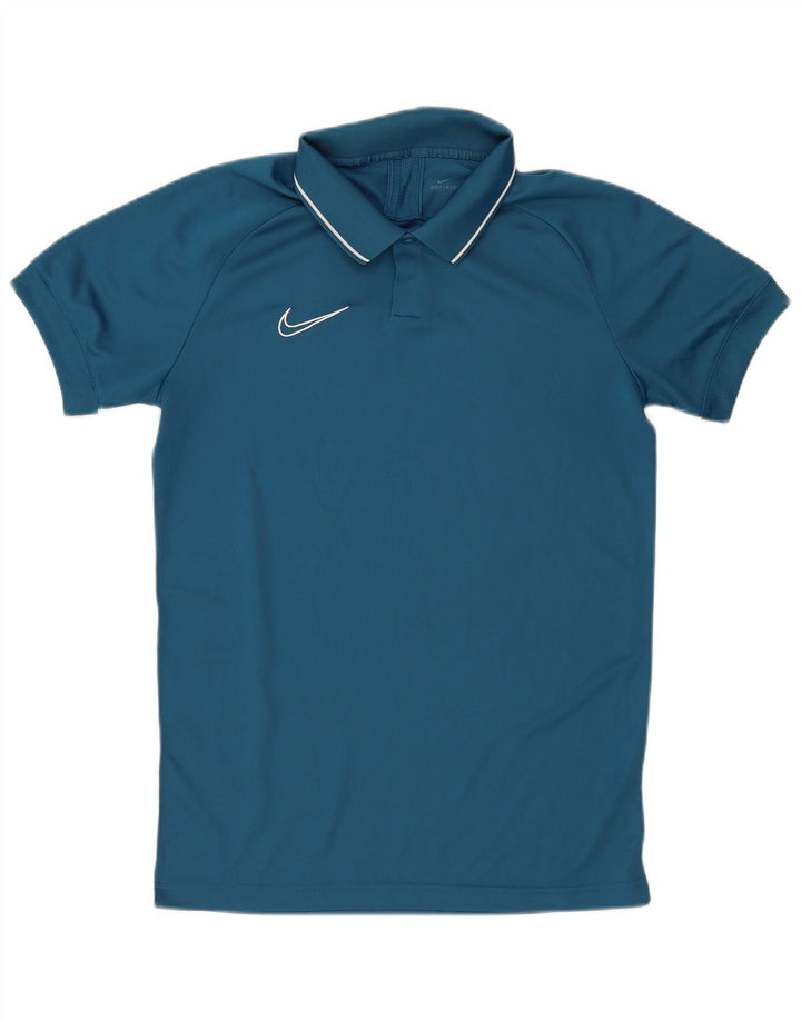 Nike muška Dri Fit polo majica velika plava poliesterska