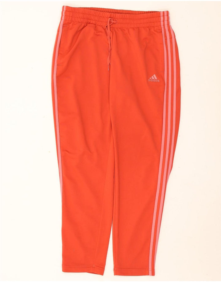 Adidas ženske hlače za trenirku UK 16/18 veliki crveni poliester