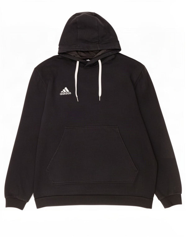 Adidas muška majica s kapuljačom 2XL crna