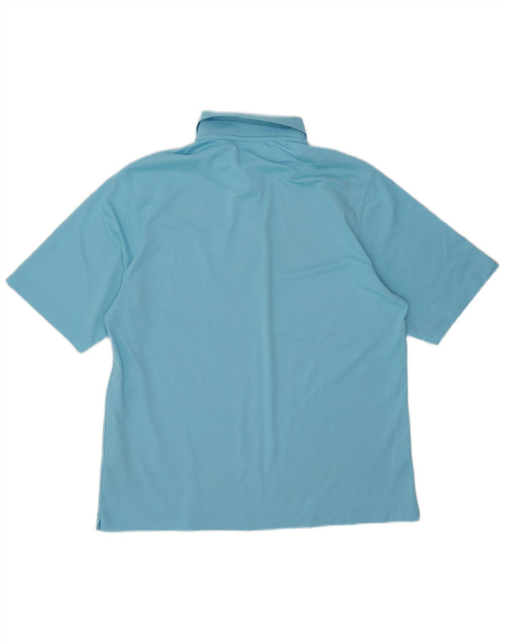 Nike muška polo majica UK 42/44 veliki plavi poliester