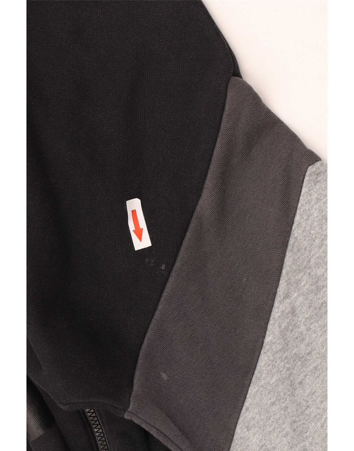 Nike muška trenirka široke grafike srednje crne boje