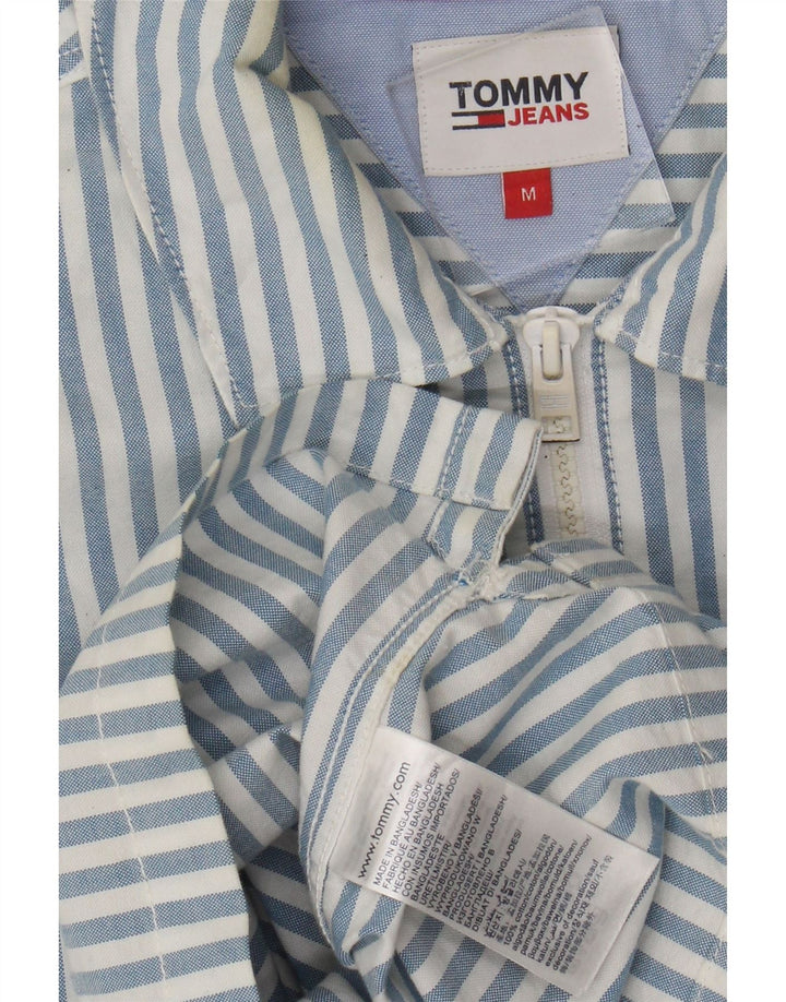 Tommy Hilfiger muška pulover košulja kratkih rukava, pamuk na srednje plave pruge