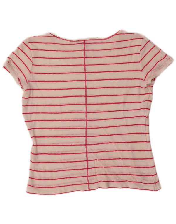 Ženska majica kratkih rukava Massimo Dutti UK 6 XS na bijele pruge